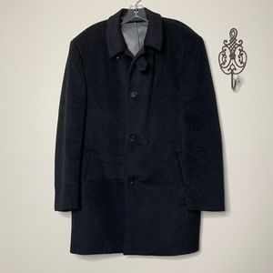 Vintage Calvin Klein Wool Overcoat Sz 42R